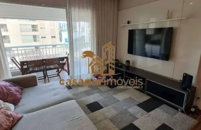 Apartamento à venda com 97m², 3 dormitórios com 2 vagas, sacada gourmet
