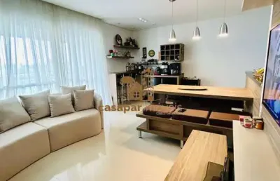 Apartamento à venda com 96m², 3 dorm., sacada gourmet e lazer completo.