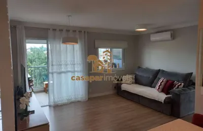 Apartamento à venda com 90m², sacada gourmet, lazer completo e 2 suítes