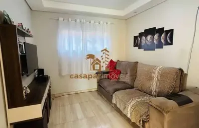 Casa à venda com 324m² sendo 2 casas independentes, bairro nova gerti