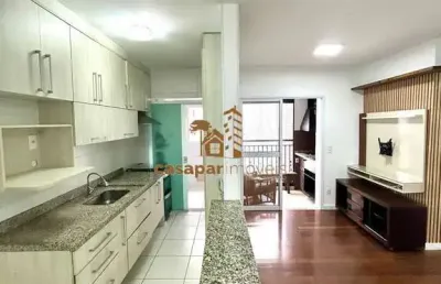 Apartamento à venda com 71m², 3 dormitórios com 2 vagas e lazer completo