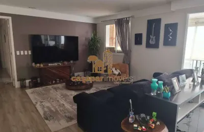 Apartamento à venda com 172m² e 3 suítes, 4 vagas e lazer completo