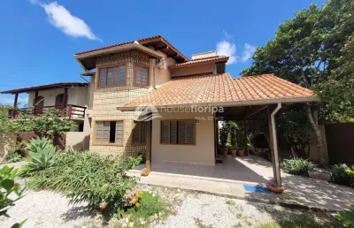 Incrível casa à venda com 4 dormitórios sendo 3 suítes e amplo espaço, campeche, florianópolis, sc