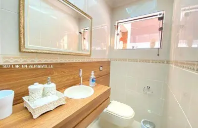 Casa em condomínio para venda em santana de parnaíba, alphaville, 4 dormitórios, 2 suítes, 4 banheiros, 4 vagas