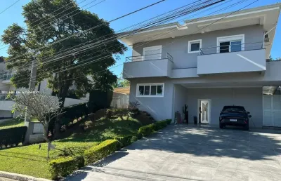 Casa em condomínio para locação em santana de parnaíba, tarumã, 5 dormitórios, 5 suítes, 7 banheiros, 5 vagas
