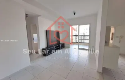 Apartamento para venda em barueri, jardim tupanci, 2 dormitórios, 1 suíte, 3 banheiros, 1 vaga