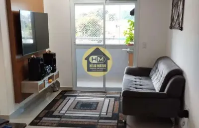 Apartamento para venda em atibaia, alvinópolis, 2 dormitórios, 1 suíte, 2 banheiros, 1 vaga