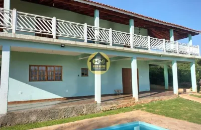 Chácara para venda em piracaia, vale do rio cachoeira, 3 dormitórios, 1 suíte, 5 banheiros, 4 vagas