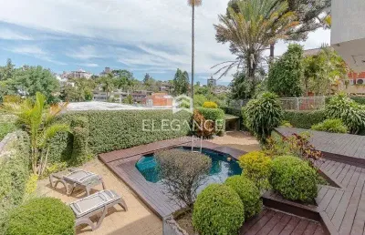 Casa com 5 quartos à venda na rua felipe becker, 250, três figueiras, porto alegre, 450 m2 por r$ 1.890.000