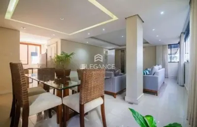 Elegance imóveis vende maravilhoso apartamento mobiliado de 3 dormitórios, 1 suíte, escritório e 1 vaga de garagem/box coberta em petrópolis - porto alegre
