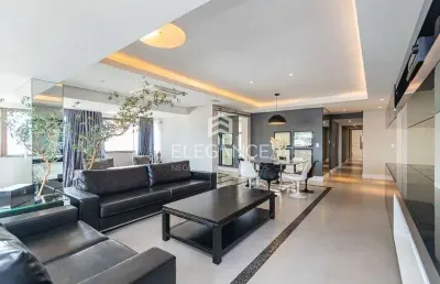 Elegance imóveis vende cobertura de cinema  com 3 suítes decorada por arquiteto 5 vagas box/garagem bela vista porto alegre. comprar r$ 3.900.000,00.