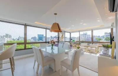 Apartamento com 3 quartos à venda na rua eudoro berlink, 233, auxiliadora, porto alegre, 138 m2 por r$ 1.549.000