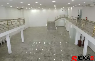 Salão comercial para locação em são paulo-sp no bairro nícleo lageado: 1.000m² e 8 banheiros!