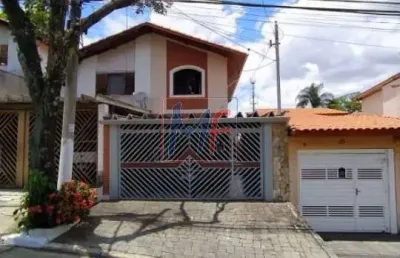 Ref 16.077 - lindo sobrado na  vila irmãos arnoni,  105 m² a.u, amplo com 2 quartos, sala, cozinha edícula, churrasqueira, banheiros, 2 vagas.
