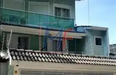 Ref 16.302 - lindo sobrado no jardim virginia bianca , 260 m² a.u., mobiliado , 4 quartos (2 suítes) sala, cozinha, banheiros, quintal, 3 vagas.