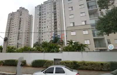 Ref 16.407 - lindo apartamento no bairro vila moreira,  56 m²a.u.,  com 3 quartos, sala, cozinha, banheiro, área de serviço , 1 vaga e lazer.