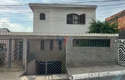 Ref: 16.491 - lindo sobrado  vila renato de 299 m²a.u., 3 pavimentos, 3 quartos (1 suíte) sala, cozinha,  quintal, edícula ( 4 comodos), 4 vagas.