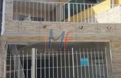 Excelente sobrado no jd. campo limpo, 320m² a.u, 3 quartos (1 suíte), sala, cozinha, banheiro, lavanderia e 5 vagas de garagem. ref 16.783