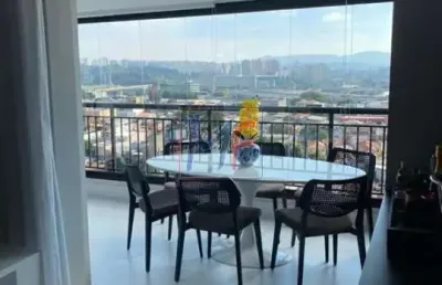 Excelente apto na vila anastácio, 91m² a.u., 2 quartos (2 suítes), sala, cozinha, varanda gourmet, lavanderia, 2 vagas e lazer (ref 17.059).