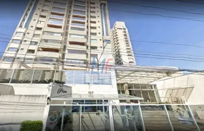 Apartamento no centro santo andré, com 114m² de a.u, mobiliado, 3 suítes, terraço gourmet, 2 vagas e lazer completo. (ref 13.529)