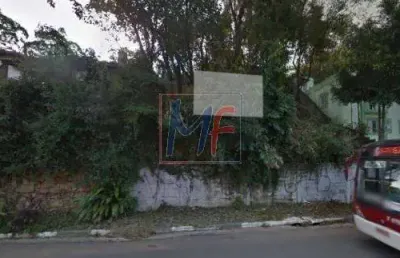 Ref: 3686 excelente terreno de 513 m², testada  15 m², a.u,no bairro: morumbi. documentação em dia, aceita financiamento e permuta. zer 1