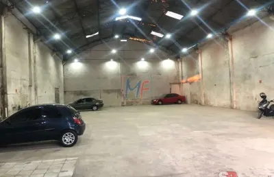 Ótimo galpão no brás, 480 m² a.u., mezanino, cozinha, vestiário, banheiro, escritório, 40/45 vagas. ideal p mecânicas, funilarias (ref 17.561)