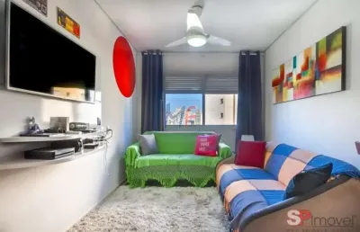 Excelente apto em campos elíseos, 46m² a.u., 2 dormitórios, sala, cozinha, lavanderia, banheiro. prox. metrô república (ref 17.818)