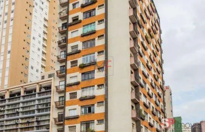 Excelente apto na vila buarque, 82m² a.u., 2 quartos, sala, cozinha, lavanderia, sacada, dep. empregada. prox. metrô república (ref 17.834)