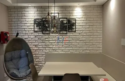 Excelente apto na vila mazzei, com 49m² a.u., 2 dormitórios, sala, cozinha, varanda gourmet envidraçada, 1 vaga, lazer (ref 18.603)