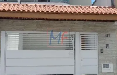 Excelente sobrado na vila américa, com 350m² a.u., 4 dormitórios (1 suíte), sala, cozinha, churrasqueira, depósito, 6 vagas . zm  (ref 18.984)