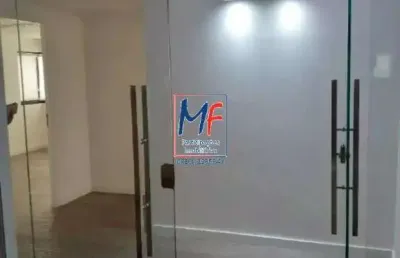 Excelente conjunto comercial no bairro da vila olímpia,  com 90m²  a.u., ar condicionado, copa, piso laminado, 2 vagas. ref: 19.228