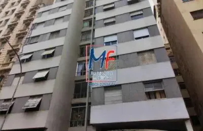 Excelente apto na bela vista, com 80m² a.u., 2 dormitórios, sala, cozinha e 2 banheiros. prox.  av. paulista e av. 23 de maio (ref 19.384)