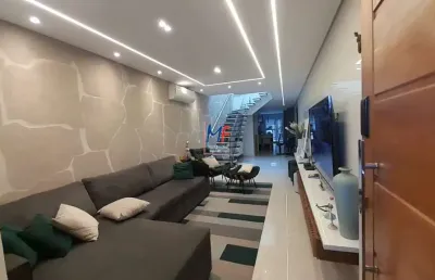 Excelente sobrado na vila granada, com 160m² a.u., 3 dormitórios (3 suítes), sala, cozinha, área gourmet (c/ vidro retrátil), 2 vagas (ref 19.506)