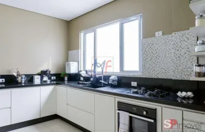 Excelente sobrado no brás, 350m² a.u., 5 dormitórios (1 suíte), sala, cozinha, lavanderia, academia, área de churrasco, 4 vagas (ref 19.516)