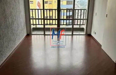 Excelente apto na água fria, com 68m² a.u., 2 dormitórios, sala, cozinha, varanda, 1 vaga, lazer. prox. metrô ayrton senna jardim são paulo (ref 20.193)