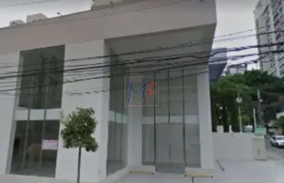 Excelente prédio comercial em indianópolis com 1.530 m² de esquina, possui 3 andares, e esta localizado  a 500 m da estação moema do metrô. ref 11.240
