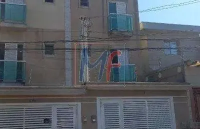 Excelente apartamento cobertura duplex,  na vila junqueira, 73 m² a.u., 2 dorms., 2 aptos por andar, 1 vaga, portão automático. ref: 19.493