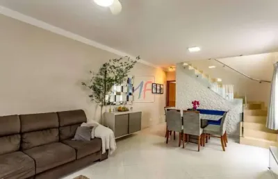 Lindo sobrado em condomínio ,96 m² a.u.,  3 quartos (2 suítes), sala, cozinha ampla, lavabo, área de serviço, 2 vagas e lazer. ref: 16.049