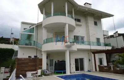 Ref 3.425 - excelente casa alto padrão com 1.000 m² a.c. 2.000 m² terreno , 4 dorms, sendo  4 suítes, 5 banheiros e 8 vagas de garagem.