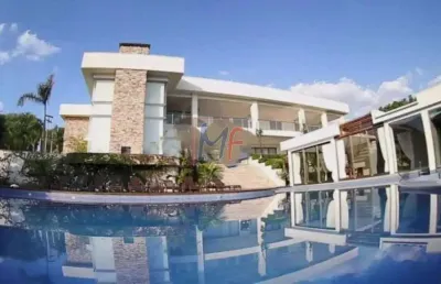 Excelente casa em cond. fechado em vinhedo/sp, 1350 m² a.u., 3273 m² a.t., 8 quartos (8 suítes), área gourmet, piscina, 3 vagas (ref 18.054)