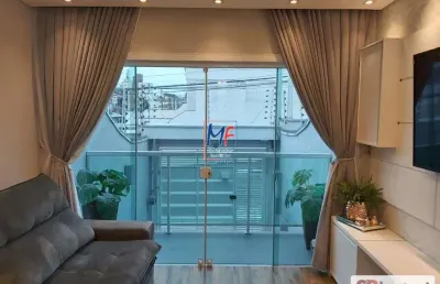 Excelente sobrado na vila dom pedro ii, 170m² a.u., 3 dormitórios (2 suítes), sala, cozinha, sacada, jardim de inverno, espaço gourmet, churrasqueira, 3 vagas (ref 20.089)