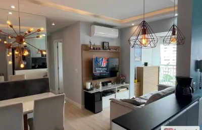 Excelente apto em quinta da paineira, com 57m² a.u., 2 dormitórios (1 suíte), sala, cozinha, lavanderia, varanda envidraçada, 1 vaga, lazer (ref 20.194)