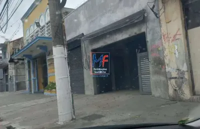Excelente galpão na barra funda, com 200 m² a.u., terreno de 111 m2, zeis 3 , testada de 5,27 m , nas proximidades do memorial da américa latina  zeis 3 .(ref 20.206)