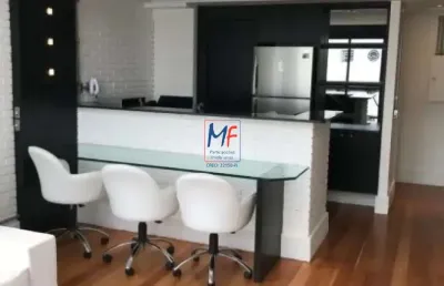 Excelente apto loft cerqueira césar, com 75m² a.u., 1 dormitório, sala, 2 vagas. prox. shopping vitrine augusta (ref 20.442)