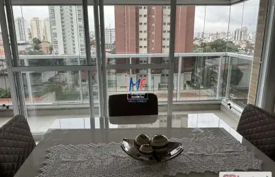 Excelente apto v. américa, santo andré , 132m² a.u., 3 suítes, varanda envidraçada, escritório, 3 vagas, lazer (ref 20.562)