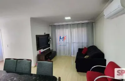 Excelente apto jd. santo antônio, santo andré, 75m² a.u., 2 dorms. (1 suíte), cozinha planejada, 2 vagas, lazer ref 20.568)