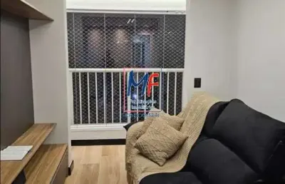 Excelente apto na vila guaca, com 41m² a.u., 2 dormitórios, sala, cozinha, varanda envidraçada, 1 vaga, lazer. prox. metrô santana (ref 21.026)