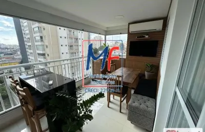 Excelente apto na vila ema, com 62m² a.u, 2 dormitórios (1 suíte), salas de estar e jantar, cozinha, lavanderia, varanda envidraçada, 1 vaga, lazer (ref 21.056)