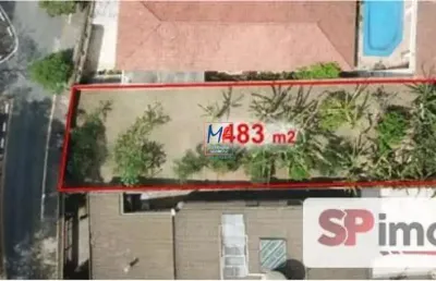 Excelente terreno no jardim leonor mendes de barros, com 483 m² de área, 12m de testada, 42m de fundos, nas proximidades do metrô tucuruvi (ref 20.892)