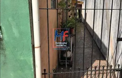 Excelente terreno na cidade patriarca, 430 m² a.t., 10m de frente, 43m de fundos, composto por duas casas, piscina, 3 vagas. prox. praça dr. pereira do rego (ref 19.862)